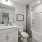 Guest bath with large tub/shower combo