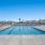 Pool on sunny day