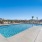 Pool on sunny day
